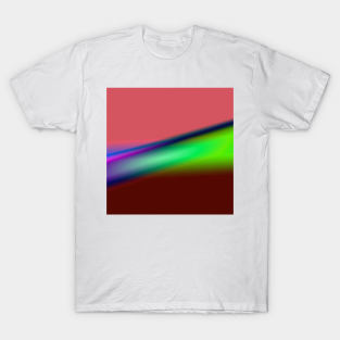 RED BLUE GREEN TEXTURE ART T-Shirt